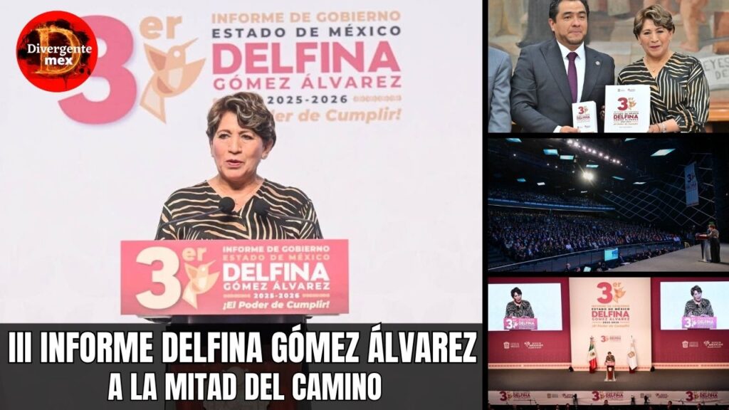 portada tercer informe delfina gómez